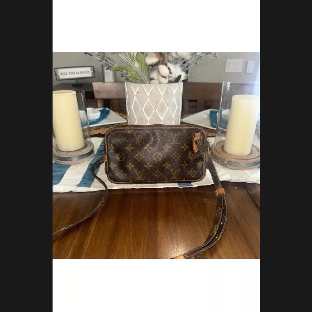 Louis Vuitton Marley Bandouliere Monogram Crossbody Bag